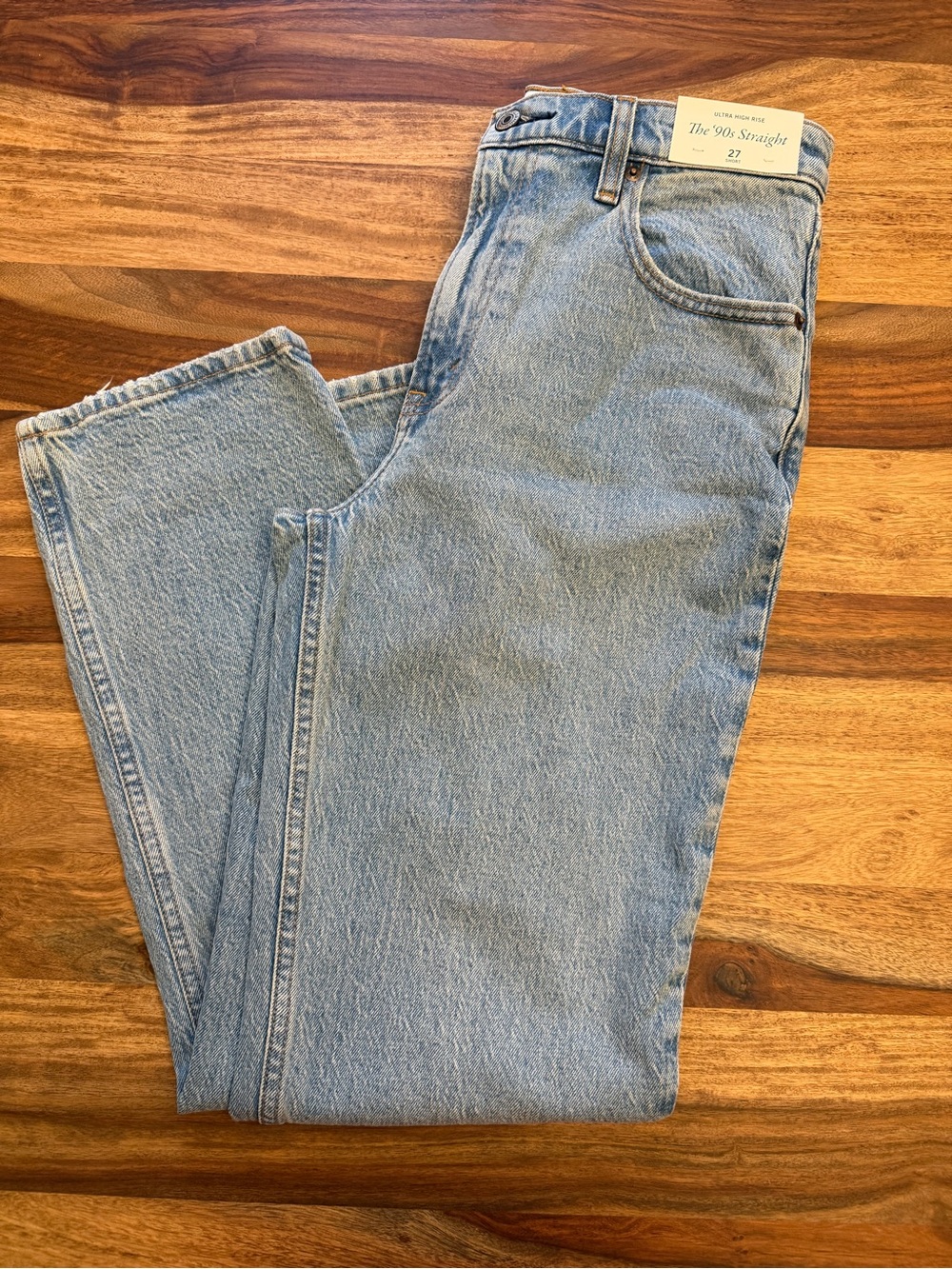 Abercrombie Women’s 90 straight Jeans - 4 Short